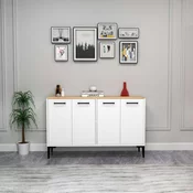 Hanah Home Konzolni sto Frezya, 120 x75 x29.6 cm, Beli