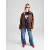 Guess Jeans Jopa W5YQ12 KCXQ1 Mornarsko modra Oversize