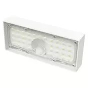 Solarna LED svetilka BRIXO s senzorjem gibanja, bela, nevtralna bela