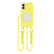 slomart Etui Tech-Protect MagNecklace MagSafe z vrvico za iPhone 16 - rumena