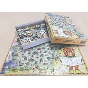 Medved Lovro raziskuje Slovenijo - Puzzle Sestavljanka