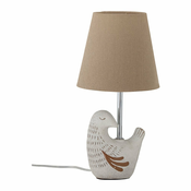 Bež stolna lampa s tekstilnim sjenilom (visina 40 cm) Kylie – Bloomingville