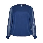 Zizzi Bluza PAULA nočno modra