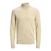 JACK & JONES Pulover EMIL, bež