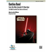 WILLIAMS/KALVER:CANTINA BAND FROM STAR WARS IV:A NEW HOPE MALETTET ENS.