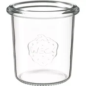 Weck Stožčast kozarec za vlaganje brez pokrova 140 ml, komplet 12 kosov