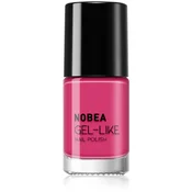 NOBEA Day-to-Day Gel-like Nail Polish lak za nohte z gel učinkom odtenek #N71 Pink blossom 6 ml