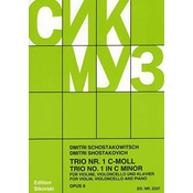 SHOSTAKOVICH:TRIO NO.1 C-MOLL OP.8