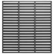 VIDAXL ograjni panel WPC (180x180cm), siv