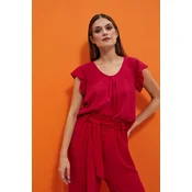 Marisse Womens Shirt L-Ko-4029 Strawberry