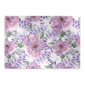 Decormat Podloga za stol Purple flowers 140x100 cm 15 cm