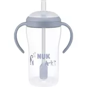 NUK Perfect Match Penguin steklenička s slamico 8m+ 260 ml
