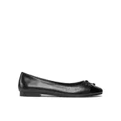 Tory Burch Balerinke Cap-Toe Ballet 154511 Črna