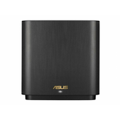 ASUS ZenWiFi AX (XT9) AX7800 1er Pack Schwarz, Crno, Unutarnji, Mesh sustav, Napajanje, 264,77 m2, Trifrekvencijski (2,4 GHz / 5 GHz / 5 GHz)