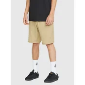 Volcom Frickin Cross Shred Static 20 Shorts dark khaki