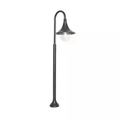 Klasična zunanja svetilka črna 125 cm IP44 - Daphne