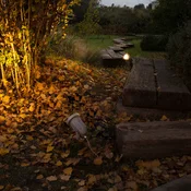 LEDS-C4 Robusten, vrtljiv zunanji reflektor Helio siv - siva - Kovina