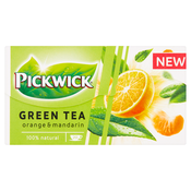 Pickwick Tea Zelena pomaranča in mandarina 20x 1,5g