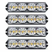 LAMPA ATL DA553 LED stroboskopska luč, oranžna (4 kosi)