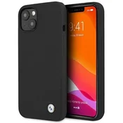 Bmw OVITEK BMW BMHCP13MSILBK ZA IPHONE 13/14/15 6.1 TRDA SILIKONSKA ČRNA, (21971541)