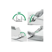 Leitz Mobilno vezivo 180° Active STYLE, 75 mm, zelenkaste barve