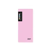 Tedenski dnevnik iz PVC 2025 PASTELINI - roza