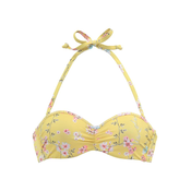 SUNSEEKER Bikini zgornji del Ditsy rumena/jelka/roza/naravno bela