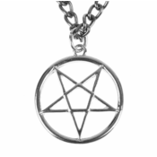 Ogrlica z obeskom Pentagram - PSY907