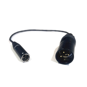 Canare Mini XLR (M-samec)/XLR (M-samec) avdio kabel 0,3 m