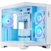 Chieftec GM-30W-TG-OP racunalno kucište Kocka Bijelo
