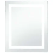 Vidaxl Kopalniško LED ogledalo s senzorjem na dotik 60x80 cm