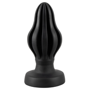 Anos Super Soft Butt Plug Black 15,8cm