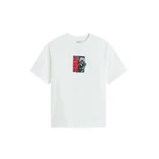 VANS Majica Feel So Alive Tee svijetlo crvena / crna / bijela
