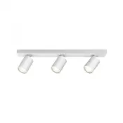 Reflektor plafonski 3XGU10 IP20 white