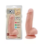 Dildo Lecher, 18cm, Boja kože