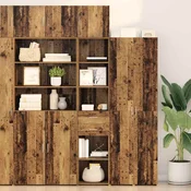 Highboard Staro drvo 40 x 42,5 x 185 cm Konstruirano drvo