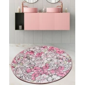 Lessentiel Maison Kupatilski otirac Rosa, 100cm, Roze