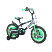 Galaxy bicikl dečiji wolf 16 crna/siva/zelena ( 590007 )