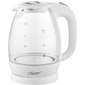 shumee Stekleni električni grelnik vode Maestro 1,7 l 2200 W MR-063-BELA