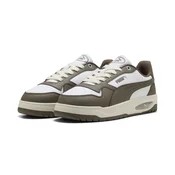 PUMA Shuffle Tech Sneakers Unisex, Women, White/Matte Bronze, 40