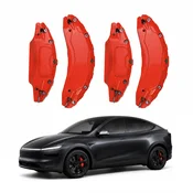 Pokrovi zavornih čeljusti Tesla Model Y Juniper 2025.03+ – Izvedba vozila: Tesla Model Y Juniper RWD/Standard, Barva: Oranžna