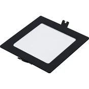 Rabalux Plafonjera Shaun2, 6W, 3000K, Kvadratna, Crna