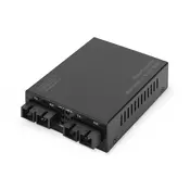 Gigabit Media Converter Multimode to Singlemode SC to SC, Wavelength 850nm, 1310nm, up to 20km