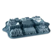 NordicWare Model za torte VLÁČEK krožnik z 9 kalupi vagonov