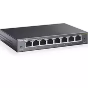 TP-LINK TP-Link TL-SG108E 8-Port Gigabit Easy Smart Switch Desktop (TL-SG108E)