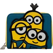 Minioni denarnica z zadrgo Triple Minion Bello Loungefly