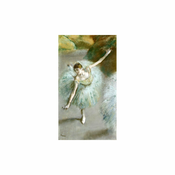 Razmnožavanje slike Edgar Degas - plesacica u zelenoj boji, 55 x 30 cm