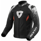 Revit! Jacket Quantum 2 Air Black/White 2XL Tekstilna jakna