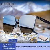 Caponi Unisex naocare za sunce, Crne