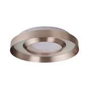 Brilliant LED stropna svetilka Onix, O 40 cm, rožnato zlata, kovina - Dnevna soba/jedilnica - Sodobni - roza zlato - Aluminij